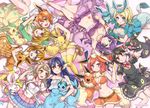  animal_costume animal_ears ayase_eli black_hair blonde_hair blue_eyes blue_hair blush bracelet brown_eyes brown_hair card cosplay crossover eevee eevee_(cosplay) eeveelutions espeon espeon_(cosplay) flareon flareon_(cosplay) forked_tail gen_1_pokemon gen_2_pokemon gen_4_pokemon gen_6_pokemon glaceon glaceon_(cosplay) hoshizora_rin jewelry jolteon jolteon_(cosplay) koizumi_hanayo kousaka_honoka leafeon leafeon_(cosplay) long_hair love_live! love_live!_school_idol_project minami_kotori mono_land multiple_girls nishikino_maki one_eye_closed orange_hair playing_card pokemon pokemon_(creature) purple_eyes purple_hair red_eyes red_hair short_hair smile sonoda_umi sylveon sylveon_(cosplay) tail toujou_nozomi umbreon umbreon_(cosplay) vaporeon vaporeon_(cosplay) yazawa_nico 