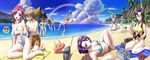  beach bikini kazami_mizuho kusanagi_kei marie onegai_teacher rainbow read_or_die swimsuit yomiko_readman 