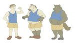  2016 4_fingers anthro belly big_belly brown_fur brown_hair canson clothed clothing digital_media_(artwork) equine footwear front_view fur hair hand_on_hip hand_on_stomach hooved_fingers hooves horse human light_skin male mammal overweight overweight_male sequence shirt shoes shorts simple_background solo standing tank_top transformation weight_gain white_background 