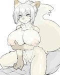  anthro big_breasts blue_eyes breast_grab breast_squish breasts canine chest_tuft cowgirl_position duo erection faceless_male female hand_on_breast hibiki2 human male male/female mammal nipples on_top penetration penis pussy sex tuft vaginal vaginal_penetration wolf 