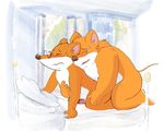  anal anal_penetration anthro duo eyes_closed geronimo_stilton geronimo_stilton_(series) male male/male mammal mouse penetration penis rodent rohly trap_stilton 