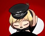 anthro blonde_hair bodily_fluids bottomless butt canid canine canis clothed clothing domestic_dog duo e254e erica_hartmann fellatio female fur glistening glistening_hair hair hi_res kneeling male male/female mammal nazi nazi_uniform oral oral_penetration penetration penile saliva sex tan_body tan_fur