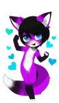  &lt;3 alpha_channel anthro big_eyes chibi collar featureless_crotch feline female girly looking_at_viewer mammal nude open_mouth rekuuhh simple_background smile solo standing teeth tongue transparent_background 