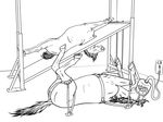 anatomically_correct anus bdsm bestiality bondage bound equine female feral forced hoofer hooves horse lying mammal pussy rack sketch tagme torture 