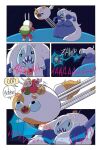 adventure_time adventure_time_(kaboom!) boots cake_the_cat cartoon_network clothing comic crown domestic_cat dress fangs felid feline felis female feral fionna_the_human footwear group hair headgear hi_res human ice_queen mammal natasha_allegri official_art sharp_teeth shoes tail teeth toony trio white_hair