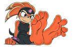  anthro breasts feet feetymcfoot_(artist) female foot_fetish paws shade_the_echidna soles solo sonic_(series) toes video_games 