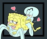  &lt;3 duo genitals male male/male nickelodeon penis simple_background spongebob_squarepants spongebob_squarepants_(character) squilliam_fancyson 
