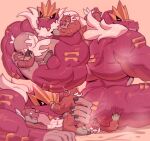 absurd_res anal anthro back_muscles biceps big_biceps big_muscles big_pecs blush blush_lines bodily_fluids breastfeeding brother_(lore) brothers_(lore) butt butt_grab carrying_another carrying_partner chest_tuft cum dinosaur erection extreme_size_difference fangs father_(lore) father_and_child_(lore) father_and_son_(lore) fellatio fossil_pokemon fur generation_6_pokemon genital_fluids genitals grey_body group hand_on_butt heart_symbol hi_res huge_muscles incest_(lore) larger_male larger_rimmed macro male male/male male_breastfeeding muscular muscular_anthro muscular_arms muscular_butt muscular_legs muscular_male neck_tuft nintendo oral orgasm orgasm_face parent_(lore) parent_and_child_(lore) parent_and_son_(lore) pecs penile penis playful pokemon pokemon_(species) prehistoric_species pubes red_body reptile rimming rimming_male scales scalie sex sibling_(lore) sitting_on_another size_difference smaller_male smile smiling_at_another smiling_at_partner son_(lore) sweat tail teeth tongue tongue_out triceps trio tuft tyrantrum tyrunt vaniwall vein veiny_penis white_body white_fur yellow_body yellow_scales