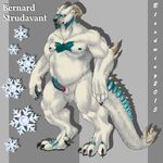  balls bear bernard dragon erection hybrid male mammal niplpes penis polar_bear scar simona solo standing tagme 