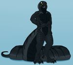  big_tail black_scales cobra digitigrade long_tail male multi_arm multi_limb reptile royalty scales scalie serpentnile snake thick_tail 