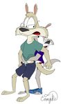  age_difference assisted_exposure belly_fondling briefs bulge canine child clothed clothing comjuke coyote cub duo eyewear glasses hand_in_underwear happy looking_back male male/male mammal pants_down partially_clothed signature smile surprise underwear undressing wolf young 