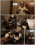 3d_(artwork) american_bulldog anthro basement bdsm bondage bound brick_wall bulldog canid canine canis captured chuckwalla daz_studio_(artwork) digital_media_(artwork) domestic_dog door duct_tape gp_holden grapple hi_res iguanid inside kidnapping lizard male mammal mastiff molosser onomatopoeia overpower perturbedmania reptile restraining restraints rug scalie sound_effects speech_bubble subdued tape tape_bondage text wall_(structure)
