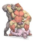  abs alien anthro balls canine claws cum duo erection garazeb_orrelios group krogan mammal mass_effect muscular nude penetration sex simple_background star_wars_rebels unknown_artist urdnot_wrex video_games warcraft were werewolf worgen 