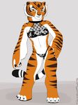  2016 clothed clothing dreamworks feline female fur kung_fu_panda looking_at_viewer mammal master_tigress orange_fur sirzeba smile tiger white_fur 