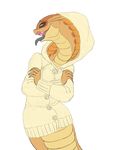  2016 clothing cobra female fluffy reptile scalie siansaar snake solo tongue tongue_out video_games viper_(x-com) x-com 
