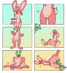 ambiguous_gender anthro bernie-buddy big_pussy blush bodily_fluids body_blush body_invasion chest_tuft comic cunnilingus dripping_pussy duo excessive_genital_fluids expansion eyelashes female female/ambiguous genital_expansion genital_fluids genitals heart_symbol hearts_around_head hi_res hyper hyper_genitalia hyper_pussy lagomorph leporid looking_pleasured mammal oral plump_labia pubic_mound pussy pussy_blush rabbit sex size_difference tuft unbirthing vaginal vaginal_fluids vore