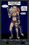  bdsm belt bondage boots bound breasts canine chain clothing collar equine feline female footwear gloves hecate high_heels horse hybrid leather lion mammal mane megami_tensei multi_head red_eyes shoulder_pads straps swift tongue video_games whip wolf 