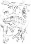  angry armor claws dinosaur glare invalid_tag king_kong_(series) scales scar spikes teeth theropod tyrannosaurus_rex 