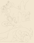 absurd_res amphibian anthro anthro_on_anthro closed_smile duo english_text erection eyes_closed fire_belly_newt from_behind_position generation_2_pokemon genitals hardscales hi_res hugging_penis japanese_fire_belly_newt kira_(kira) legendary_pokemon lugia male male/male monochrome mouth_closed narrowed_eyes newt nintendo nude open_mouth open_smile penis pokemon pokemon_(species) profanity salamander sex simple_background size_difference smile tapering_penis text