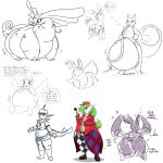 2024 anthro aurorus belly big_belly eevee eeveelution female fossil_pokemon gardevoir generation_1_pokemon generation_2_pokemon generation_3_pokemon generation_4_pokemon generation_6_pokemon group hi_res huge_belly inflation latias legendary_pokemon lopunny mewtwo nintendo overweight pokemon pokemon_(species) sketch text thatoneaceguy thick_thighs umbreon vaporeon