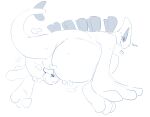 absurd_res ambiguous/ambiguous ambiguous_gender amphibian anthro anthro_on_anthro big_butt butt duo facesitting fire_belly_newt generation_2_pokemon hardscales hi_res japanese_fire_belly_newt kira_(kira) legendary_pokemon lugia lying monochrome narrowed_eyes newt nintendo on_back on_top pokemon pokemon_(species) salamander simple_background sitting_on_another size_difference tail