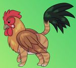  2016 avian bird cat chicken feline gryphon itoruna mammal tabby 