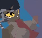3d_(artwork) 3d_animation animated anthro black_hair bouncing_breasts breast_squish breasts brown_body brown_fur clothed clothing digital_media_(artwork) duo felid feline feline_ears fellatio female female_penetrated fur hair human looking_at_another loop low_framerate low_poly male male/female mammal oral oral_penetration partially_clothed penetration penile polez sex short_playtime squish tail yellow_sclera