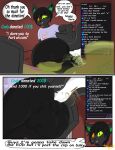 accident anthro big_butt black_clothing black_leggings black_legwear bottomwear broadcast butt chat clothing dialogue domestic_cat fart fart_fetish feces felid feline felis hi_res leggings legwear livestream mammal nonbinary_(lore) pants pooping_on_self shart sitting soiling solo speech_bubble streamer_(disambiguation) teasyrat thick_thighs tight_bottomwear tight_clothing tight_pants tino_(vale944) valetravelgames wet_fart