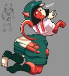 2025 animal_humanoid animate_inanimate anthro big_butt black_eyes bottomwear breasts butt cat_humanoid claws clothing coin digital_media_(artwork) domestic_cat duo ena:_dream_bbq ena_(dream_bbq) ena_(series) ena_(species) felid felid_humanoid feline feline_humanoid felis female footwear genitals green_bottomwear green_clothing green_footwear green_shorts green_socks grey_background hand_on_face hand_on_own_face humanoid kane_(ena) karikhuri kneeling living_coin looking_back male mammal mammal_humanoid meow mismatched_ears multicolored_body overalls paw_pose penis pose rear_view red_body red_clothing red_ears red_overalls red_tail shirt shorts simple_background sketch smile socks surprise surprised_expression t-shirt tail thick_thighs three-quarter_view toe_claws topwear torn_bottomwear torn_clothing torn_shorts two_tone_body two_tone_tail whiskers white_body white_claws white_clothing white_ears white_shirt white_t-shirt white_tail white_toe_claws white_topwear
