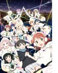  6+girls ahoge artbook asaka_karin black_hair blonde_hair blue_bow blue_bowtie blue_eyes bow bowtie brown_hair emma_verde gloves green_bow green_bowtie green_eyes green_hair grey_eyes grey_hair hair_ornament high_five highres holding_hands konoe_kanata long_hair looking_at_viewer love_live! love_live!_nijigasaki_high_school_idol_club medium_hair mia_taylor mifune_shioriko miyashita_ai multicolored_hair multiple_girls nakasu_kasumi night night_sky nijigasaki_school_uniform non-web_source official_art orange_bow orange_bowtie orange_eyes osaka_shizuku pink_bow pink_bowtie pink_eyes pink_hair purple_eyes purple_hair red_bow red_bowtie red_eyes rina-chan_board scarf school_uniform short_hair sky star_(sky) starry_sky takasaki_yu tennoji_rina twintails uehara_ayumu white_bow white_bowtie yellow_bow yellow_bowtie yellow_eyes yuki_setsuna zhong_lanzhu 