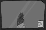 against_surface animated anthro big_breasts breasts breasts_on_glass clothing equid equine erection frame_by_frame greyscale gynomorph hasbro horse huge_breasts hypnosis intersex laboratory mammal mind_control monochrome my_little_pony nails on_glass pony rfta smile solo suit visor visor_helmet