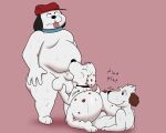 2025 anal anal_penetration andy_(peanuts) anthro ball_fondling balls beagle big_balls big_butt big_penis black_ears black_eyes black_nose blue_collar bodily_fluids brother_(lore) brothers_(lore) brown_body brown_ears brown_fur brown_tail butt canid canine canis clothing collar colossalstars digital_media_(artwork) domestic_dog eyes_closed fellatio fondling fur genitals group hair half-closed_eyes hand_on_leg hand_on_own_leg hat headgear headwear hi_res hunting_dog incest_(lore) looking_at_another looking_pleasured male male/male male_penetrated male_penetrating male_penetrating_male mammal marbles_(peanuts) markings moobs multicolored_body multicolored_ears multicolored_fur narrowed_eyes obese obese_anthro obese_male olaf_(peanuts) on_bottom on_top oral overweight overweight_anthro overweight_male peanuts_(comic) penetration penile penile_penetration penis penis_in_ass penis_in_mouth red_clothing red_hat red_headwear reverse_cowgirl_position scent_hound sex short_tail sibling_(lore) smile spitroast spots spotted_body spotted_ears spotted_fur standing sweat tail thick_thighs three-quarter_view tongue tongue_out trio two_tone_body two_tone_ears two_tone_fur two_tone_tail white_body white_fur white_hair white_tail