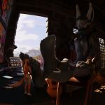3d_(artwork) absurd_res anthro blender_(artwork) butt clothed clothing cynthiaacid digital_media_(artwork) duo feet female foot_fetish foot_focus fur grey_body grey_fur hair hi_res humanoid jewelry macro male male/female mammal masturbation micro mineru narrowed_eyes nintendo nude paws reptile scales scalie snake tail tears_of_the_kingdom the_legend_of_zelda third_eye_closed tiptoes toes white_hair zonai