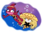2025 air_bubble alpha_channel anklet anthro archie_comics big_breasts biped black_clothing black_dress blade_the_shark blonde_hair breast_size_difference breasts closed_smile clothed clothing cnidarian dress duo eye_contact female female/female fin fin_piercing fish furgonomics furry-specific_piercing hair hand_holding head_fin hi_res jellyfish jewelry long_hair looking_at_another marine medusozoan mouth_closed opal_the_jellyfish piercing pseudo_hair red_body sega shadowwalk shark small_breasts smile sonic_the_hedgehog_(archie) sonic_the_hedgehog_(comics) sonic_the_hedgehog_(series) swimming tail tail_fin tight_clothing underwater water
