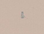 canid canine canis feral male mammal negative_space richard_foley sitting solo traditional_media_(artwork) wolf