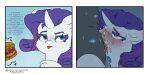 2_panel_comic avery-valentine blue_eyes blush bodily_fluids burger comic cum cum_in_nose cum_inside cum_on_face dialogue duo english_text equid equine eyebrows eyelashes eyeshadow fellatio female female_penetrated feral food friendship_is_magic genital_fluids hair hasbro heart_eyes heart_symbol hi_res hooves horn kiss_mark long_hair makeup male male/female male_penetrating male_penetrating_female mammal my_little_pony mythological_creature mythological_equine mythology onomatopoeia oral oral_penetration patreon penetration penile penile_penetration penis_in_mouth purple_hair rarity_(mlp) sex sound_effects sweat talking_feral tears text tongue tongue_out unicorn unicorn_horn url