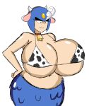 2022 animal_print animal_print_bikini armor bell bell_collar belly big_breasts bikini blue_body blue_scales breast_focus breasts capcom clothed clothing collar cow_print cow_print_bikini cowbell cowbell_collar curvy_figure digital_drawing_(artwork) digital_media_(artwork) fake_cow_ears fake_cow_horns fake_ears fake_horns female hand_on_hip headgear helmet hi_res huge_breasts humanoid lidded_eyes light_body light_skin looking_at_breasts looking_at_own_breasts looking_at_self machine marine mega_man_(series) merfolk momijizx navel pattern_bikini pattern_clothing pattern_swimwear portrait robot robot_humanoid robot_master scales shirtless simple_background slightly_chubby slightly_chubby_female slightly_chubby_humanoid smile smirk solo splash_woman split_form swimwear three-quarter_portrait three-quarter_view two-piece_swimsuit voluptuous white_background wide_hips