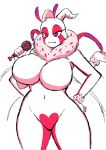 2022 2_horns 4_arms antennae_(anatomy) anthro arthropod big_breasts biped breasts curvy_figure demon digital_drawing_(artwork) digital_media_(artwork) electronics eyelashes featureless_breasts featureless_crotch female friday_night_funkin&#039; hand_on_hip heart_(marking) hi_res holding_microphone holding_object horn hourglass_figure insect lepidopteran markings microphone midriff momijizx moth multi_arm multi_limb navel neck_tuft nude portrait purple_eyes sakuroma_(retrospecter) simple_background smile solo standing three-quarter_portrait three-quarter_view tuft white_background white_body wide_hips