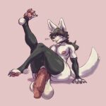 1:1 3_toes animal_genitalia animal_penis anthro armwear balls big_balls big_butt big_muscles big_pecs big_penis butt canid canine canine_genitalia canine_penis claws clothing cyrovon elbow_gloves feet femboy fennec_fox finger_claws fox fur genitals gloves handwear hi_res huge_balls huge_penis hyper hyper_genitalia hyper_penis knot knotted_penis latex latex_armwear latex_clothing latex_elbow_gloves latex_gloves latex_handwear latex_legwear latex_thigh_highs legwear male mammal muscular nipples nude_anthro nude_male pawpads paws pecs penis pink_background presenting saggy_balls simple_background sitting solo thick_thighs thigh_highs toe_claws toes true_fox vein veiny_penis white_body white_fur wide_hips