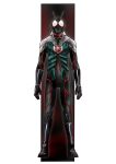  armor belt bodysuit bug gloves glowing glowing_eyes green_armor helmet highres kamen_rider kamen_rider_(1st_series) kamen_rider_1 kamen_rider_zeztz_(series) looking_at_viewer male_focus mask red_eyes red_scarf rider_belt scarf solo taiga_hiroyuki tokusatsu typhoon_(kamen_rider) 