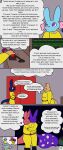 absurd_res andromorph anthro clothing comic english_text erinthebat female gesture gourmand_(rain_world) hand_gesture heart_symbol hi_res hunter_(rain_world) intersex inv_(rain_world) kissing lethal_company lever love male middle_finger rain_world rivulet_(rain_world) scar ship slugcat space spearmaster_(rain_world) suit text vehicle videocult watercraft
