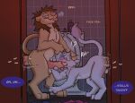 age_difference anthro anthro_on_anthro anthro_penetrated anthro_penetrating anthro_penetrating_anthro balls bathroom bathroom_sex bodily_fluids cum cum_in_ass cum_in_mouth cum_inside dialogue duo english_text exhibitionism father_(lore) father_and_child_(lore) father_and_son_(lore) father_penetrating_son feet felid femboy fur genital_fluids genitals glans glory_hole group group_sex hand_on_head hand_on_penis hi_res incest_(lore) lion mal_(fluorinatedfurry) male male/male male_penetrated male_penetrating male_penetrating_male mammal muscular muscular_male nipples older_male older_penetrated orgy pantherine parent_(lore) parent_and_child_(lore) parent_and_son_(lore) penetration penile penis poppers profanity public_restroom restroom_stall ross_(fluorinatedfurry) rotten_robbie sex son_(lore) surprised_expression tan_balls tan_body tan_fur text toilet truly_(drink) voyeur white_body white_fur younger_penetrated