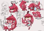  1girl :t anklet arms_up ascot blush_stickers bracelet brother_and_sister closed_eyes commentary crossed_arms crying english_commentary english_text fins fish_boy fish_girl hand_on_another&#039;s_head head_fins headpiece heart hugging_own_tail hugging_tail jewelry lying male_focus mipha motion_lines multiple_views natsuyon on_side open_mouth sharp_teeth siblings sidon simple_background sitting sketch smile solo_focus tail tail_wagging tears teeth the_legend_of_zelda the_legend_of_zelda:_breath_of_the_wild white_ascot white_background yellow_eyes zora 