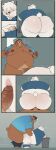2025 absurd_res anal anal_penetration anthro balls bear belly big_belly big_butt blush bodily_fluids bottomwear bottomwear_down butt clothed clothing comic cum cum_on_face duo erection genital_fluids genitals hay hi_res kemono male male/male mammal moobs nipples open_clothing open_shirt open_topwear outside overweight overweight_male pants pants_down partially_clothed penetration penile penile_penetration penis penis_in_ass polar_bear quanjiang sex shirt topwear undressing ursine