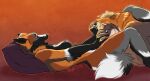 anthro anthro_on_anthro black_body black_fur black_nose breasts butt canid canine claws cross_fox cunnilingus duo fangs female finger_claws fingers fox fur grey_body grey_fur hand_holding hi_res humanoid_hands interlocked_fingers male male/female mammal marjani multicolored_body multicolored_fur nipples nude nude_anthro nude_female nude_male oral orange_body orange_fur red_fox sex teeth true_fox vaginal white_body white_fur