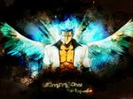  bleach grimmjow_jeagerjaques kubo_tite mask wings 