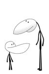  2016 alpha_channel freshandrew grade_(character) gradeaundera male mascot simple_background stick_figure stubble transparent_background under_(character) unshaven youtube 