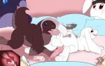 16:10 4_toes 5_toes anal anal_penetration anatomically_correct anatomically_correct_balls anatomically_correct_genitalia anatomically_correct_penis animal_genitalia animal_penis anthro anthro_on_feral anthro_penetrated anus artist_logo artist_name backsack ball_lick balls bed bedding bestiality big_balls big_penis biped black_whiskers blue_eyes blue_pillow blush bodily_fluids brown_body brown_countershading brown_fur buckteeth butt cerv_the_rat claws cotton_tail countershade_arms countershade_fur countershade_legs countershade_torso countershading cum cum_in_ass cum_inside cum_on_bed cum_on_penis digital_media_(artwork) erection eyes_closed feet feral feral_penetrating feral_penetrating_anthro floppy_ears from_behind_position fur furaffinity_handle furniture genital_fluids genitals grey_body grey_fur group group_sex hairless_balls humping inside internal internal_anal kneeling lagomorph lagomorph_penis larger_anthro larger_male leporid licking logo lop_ears lying male male/male male_anthro male_feral male_penetrated male_penetrating male_penetrating_male mammal murid murine on_bed on_front open_mouth oral paws penetration penile penile_penetration penis penis_in_ass perching_position perineum pillow plushie quadruped rabbit rat red_eyes rodent rodent_penis semi-anthro sex shikaro signature size_difference small_dom_big_sub small_top_big_bottom smaller_feral smaller_male smile smirk tail tapering_penis teeth teeth_showing text threesome toe_claws toes tongue tongue_out trio urethra whiskers white_balls white_body white_countershading white_fur widescreen