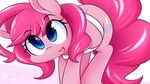  blue_eyes cutie_mark dshou earth_pony equine female feral friendship_is_magic fur hair horse looking_at_viewer mammal my_little_pony pink_hair pinkie_pie_(mlp) pony smile solo 