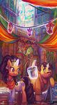  2016 city clothing coriander_cumin_(mlp) duo equine female friendship_is_magic horn jowybean male mammal my_little_pony saffron_masala_(mlp) unicorn 